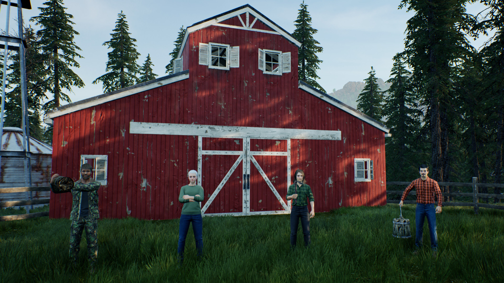 Ranch Simulator - Gerçekçi Çok Oyunculu Tarım Yönetimi Sanbox Çiftlik Oyunu; Çiftlik, Hasat, Avcılık ve İnşaat Simülatörü
